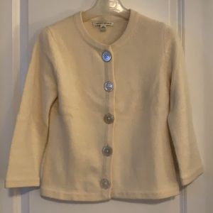 Banana Republic wool angora cardigan